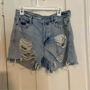 Relaxed Fit Ripped American Eagle Shorts